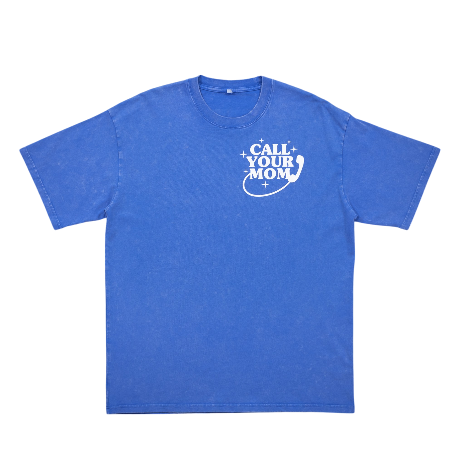 Call Your Mom T-Shirt (Blue)